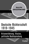 Cover: Deutsche Richterschaft 1919-1945 - Fischer Taschenbuch