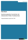 Cover: Synchronoptische Geschichte der indianischen V&ouml;lker Nordamerikas - GRIN Verlag