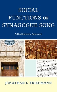 Enlarge image Cover: Social Functions of Synagogue Song - Lexington Books