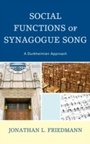 Cover: Social Functions of Synagogue Song - Lexington Books