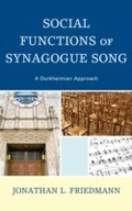 Cover: Social Functions of Synagogue Song - Lexington Books