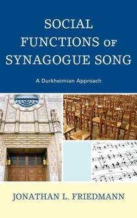 Enlarge image Cover: Social Functions of Synagogue Song - Lexington Books