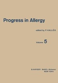 Cover: Progress in Allergy Vol. 5 - S Karger AG