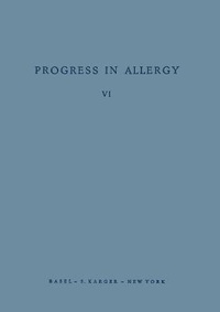 Enlarge image Cover: Progress in Allergy Vol. 6 - S Karger AG