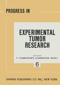 Cover: Progress in Experimental Tumor Research - S Karger AG
