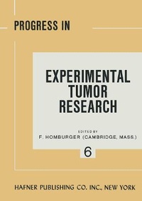 Enlarge image Cover: Progress in Experimental Tumor Research - S Karger AG