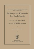 Cover: Beitraege zur Kenntnis der Narkolepsie - S Karger AG