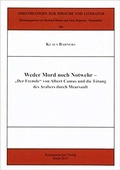 Cover: Weder Mord noch Notwehr - Romanistischer Vlg