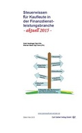 Cover: Steuerwissen f&uuml;r Kaufleute in der Finanzdienstleistungsbranche - Gerber, C