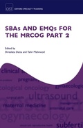 Cover: SBAs and EMQs for the MRCOG Part 2 - OUP Oxford