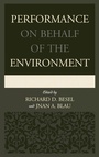 Cover: Performance on Behalf of the Environment - Lexington Books
