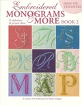 Cover: Embroidered Monograms & More Book 2 - Leisure Arts