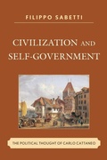 Cover: Civilization and Self-Government - Lexington Books