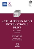 Cover: Actualit&eacute;s en droit international priv&eacute; - Bruylant