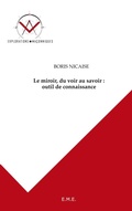 Cover: Le miroir, du voir au savoir : outil de connaissance - Explorations ma&ccedil;onniques