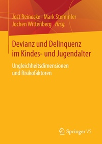 Abbildung von: Devianz und Delinquenz im Kindes- und Jugendalter - Springer VS