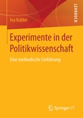 Cover: Experimente in der Politikwissenschaft - Springer VS