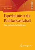 Cover: Experimente in der Politikwissenschaft - Springer VS