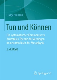 Abbildung von: Tun und Können - Springer VS