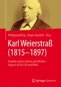 Cover: Karl Weierstra&szlig; (1815-1897) - Springer Spektrum