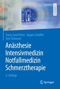 Cover: An&auml;sthesie, Intensivmedizin, Notfallmedizin, Schmerztherapie - Springer