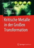Cover: Kritische Metalle in der Gro&szlig;en Transformation - Springer Spektrum
