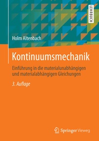 Abbildung von: Kontinuumsmechanik - Springer Vieweg