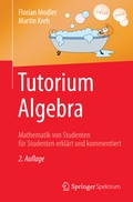 Cover: Tutorium Algebra - Springer Spektrum