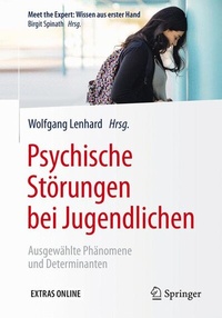 Abbildung von: Psychische Störungen bei Jugendlichen - Springer