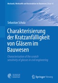 Cover: Charakterisierung der Kratzanf&auml;lligkeit von Gl&auml;sern im Bauwesen - Springer Vieweg