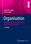 Cover: Organisation - Springer Gabler