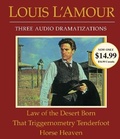 Cover: Law of the Desert Born/That Triggernometry Tenderfoot/Horse Heaven - Random House US Audio