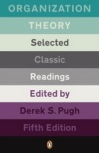Enlarge image Cover: Organization Theory - Penguin Books Ltd