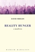 Cover: Reality Hunger - Penguin Books Ltd