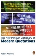 Cover: The New Penguin Dictionary of Modern Quotations - Penguin Books Ltd