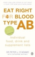 Cover: Eat Right for Blood Type AB - Penguin Books Ltd