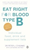 Cover: Eat Right For Blood Type B - Penguin Books Ltd