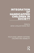 Cover: Integration of Handicapped Children in Society - Routledge