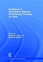 Cover: Handbook of Quantitative Methods for Detecting Cheating on Tests - Routledge