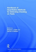 Cover: Handbook of Quantitative Methods for Detecting Cheating on Tests - Routledge