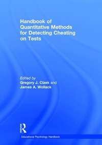 Enlarge image Cover: Handbook of Quantitative Methods for Detecting Cheating on Tests - Routledge