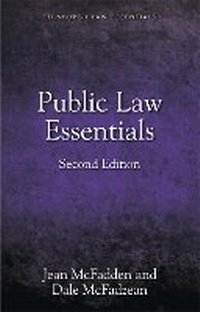 Enlarge image Cover: Public Law Essentials - Edinburgh University Press