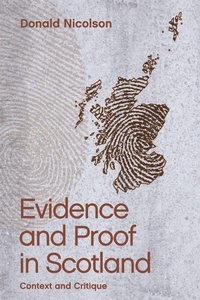 Enlarge image Cover: Evidence and Proof in Scotland - Edinburgh University Press