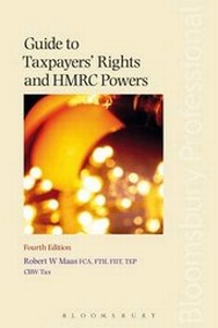 Enlarge image Cover: Guide to Taxpayers' Rights and HMRC Powers - Bloomsbury Professional