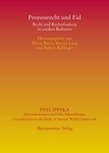 Cover: Prozessrecht und Eid - Harrassowitz Verlag