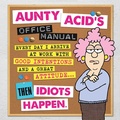 Cover: Aunty Acid's Office Manual - Gibbs Smith