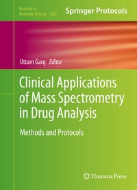 Abbildung von: Clinical Applications of Mass Spectrometry in Drug Analysis - Humana
