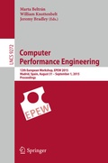 Cover: Computer Performance Engineering - Springer