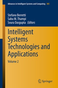 Enlarge image Cover: Intelligent Systems Technologies and Applications - Springer