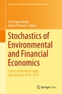 Cover: Stochastics of Environmental and Financial Economics - Springer